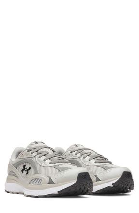 Under Armour UA Tech Runner Sneaker in Titanium/Clay Green/Black at Nordstrom, Size 13