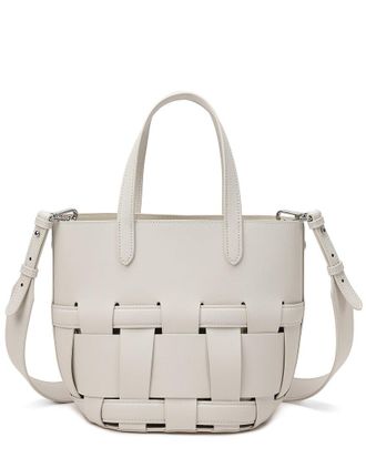 Tiffany & Fred Woven Leather Shoulder Bag