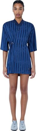 Nike Runway Jersey Jurk - Dames - Trainingspakken - Blauw - XS - Polyester - Fitness