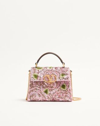 Valentino Garavani Valentino Garavani Mini Vsling Embroidered Handbag Wo