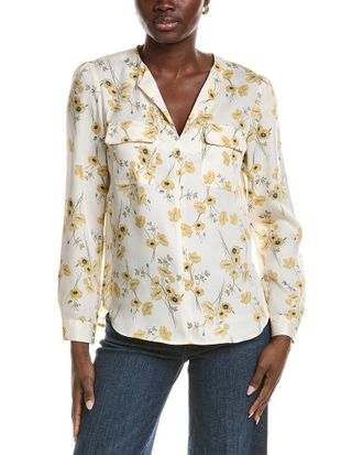Jones New York Simplified Utility Blouse