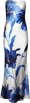 Retrof&ecirc;te Keaton silk dress - White