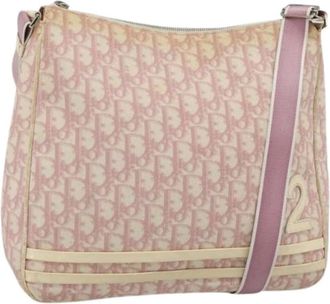 Dior Borsa a tracolla Trotter in tela Pre-owned - - Pre-owned - Donna - Rosa - ONE SIZE