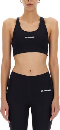 Jil Sander Crop Top With Logo