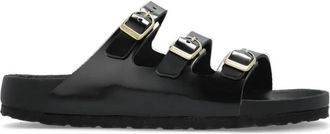 Birkenstock Exquise Shine Gesp Sandalen - Heren - Sandalen - Zwart - 38 EU - Schoenen