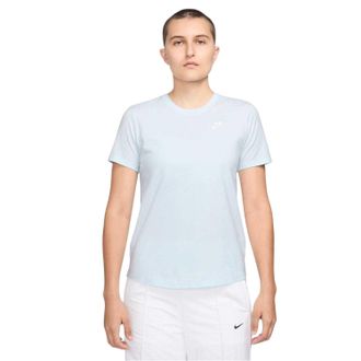 Nike Dames Club T-shirt (Blauwe Tint)