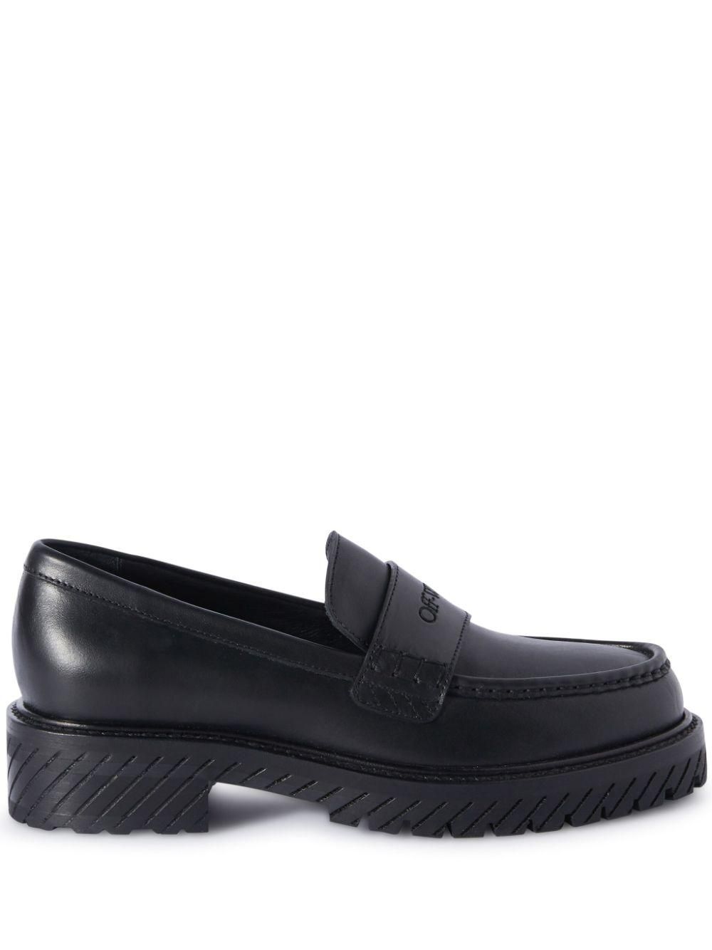 【関税込み】Off-White ブラック Combat ローファー Off-white: Black Slip-On Shoes now up to −82% | Stylight