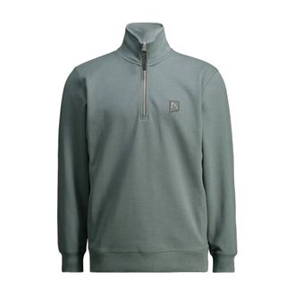 Chasin Chasin - Ryder Zip-Up - Heren - Sweatshirts & Hoodies - Groen - Maat: M Katoen