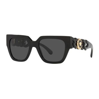 Versace Zonnebrillen - Dames - Zonnebrillen - Zwart - 53 MM - Accessoires
