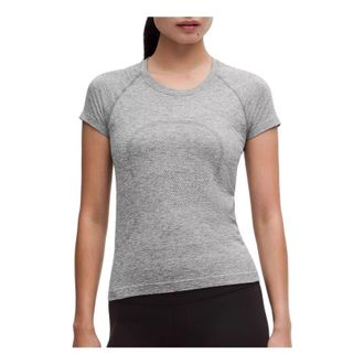 lululemon (WMNS) LULULEMON Swiftly Tech T-Shirt 2.0 Waist Length Slate Gray LW3FQHS-619425547