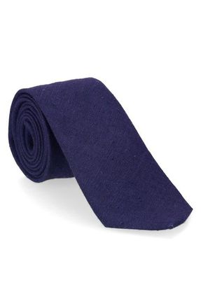 Fortela Hemp Imperial Tie in Violet at Nordstrom