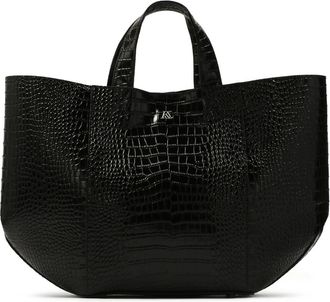 Kazar Grote leren tas - Dames - Shoppers - Zwart - ONE Size - Leer - Tassen