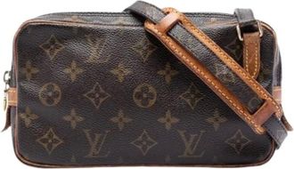Louis Vuitton Pre-owned Cross Body Bags, female, Brown, Size: ONE SIZE Pre-owned The Marly Bandouliere