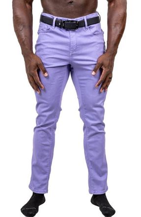 Maceoo Marthyr Stretch Skinny Jeans in Purple at Nordstrom, Size 34