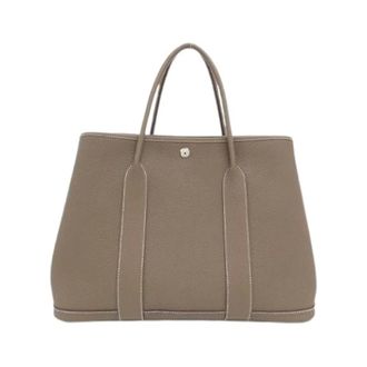 Herm&egrave;s Pre-owned Garden Party36 Negonda Tote Bag - - Pre-owned - Donna - Marrone - ONE SIZE