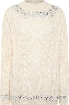 Philipp Plein Maglione con strass - Toni neutri