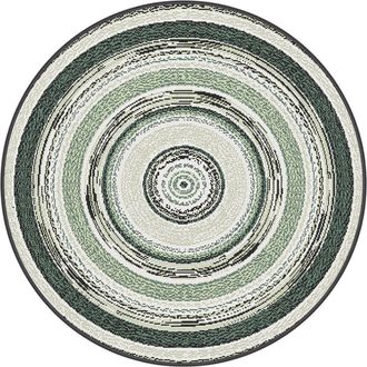 AFK Living Alfombra redonda de interior y exterior 120 x 120 cm