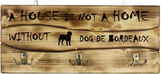 OEM Perro De Burdeos, Dogo De Burdeos, Mast&iacute;n Franc&eacute;s - Percha Con Perro, Expositor De Medallas, Decoraci&oacute;n Del Hogar De Art-dog