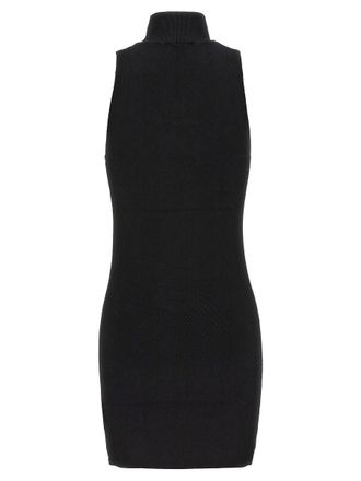 Diesel Logo Turtleneck Mini Dress