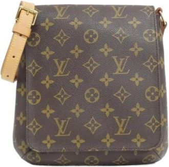 Louis Vuitton Pre-owned Cross Body Bags, female, Brown, Size: ONE SIZE Pre-owned Canvas louis-vuitton-bags