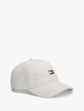 Tommy Hilfiger Womens Tommy Jeans Badge Brushed Baseball Cap - White
