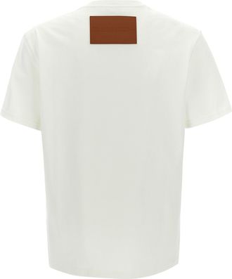 Jil Sander Mens White Cotton T-Shirt