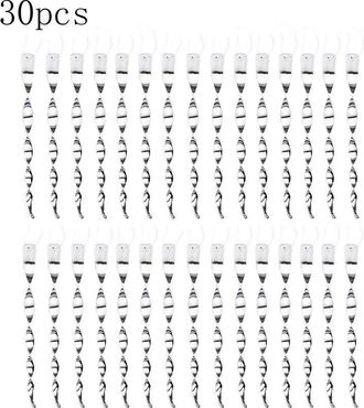 OEM Repelente De Aves De 30 Piezas, Ahuyentador De Palomas, Repelente De Aves De 360 Grados, Espiral Reflectante, Ahuyentador De Aves, Para Balcones, &Aacute;rbo