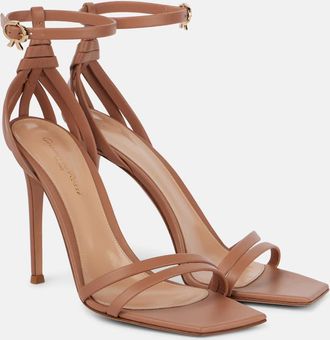 Gianvito Rossi Sandali in pelle
