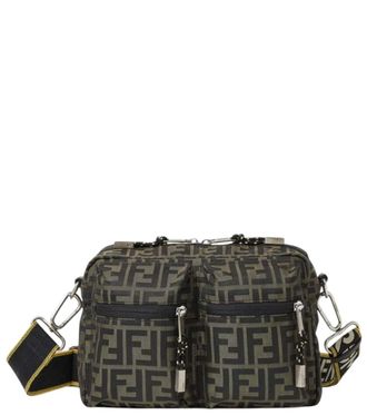 Fendi Brown FF Zucca Small Crossbody Bag