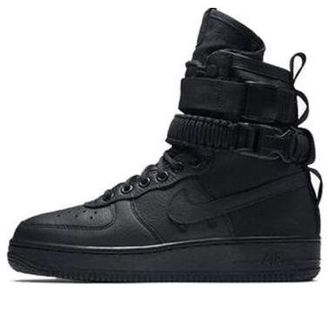 Nike (WMNS) Nike SF Air Force 1 High Triple Black 857872-002