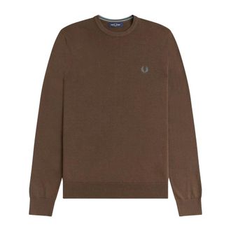 Fred Perry Heren, Truien, Bruin, Maat: XL Katoen