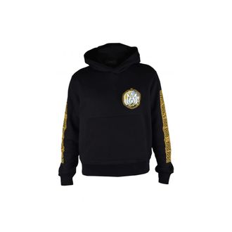 Amiri Hoodies & sweatvesten, Heren, Zwart, M, Katoen, Alchemy Frame Hoodie