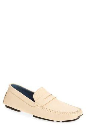 Robert Zur Sven Penny Loafer in Bone at Nordstrom Rack, Size 10.5