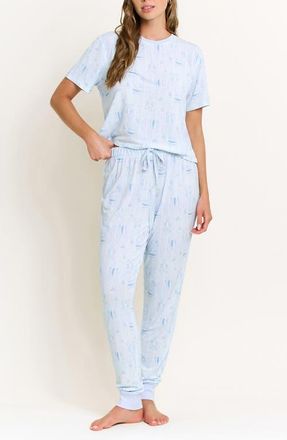 Honeydew Intimates Star Seeker Tee & Jogger Pajamas in Saltwater Sonata at Nordstrom, Size X-Large