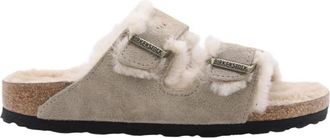 Birkenstock Comfort Slipper Pijl - Dames - Sandalen - Grijs - 37 EU - Schoenen