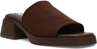 Steve Madden Lucee Platform Slide Sandal in Brown at Nordstrom, Size 7.5