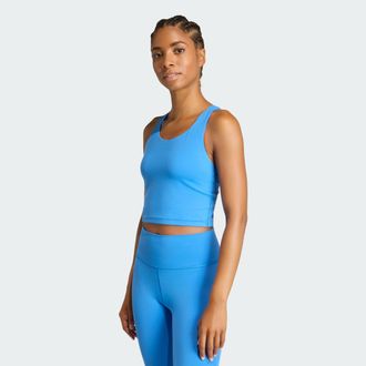 adidas Womens adidas adidas All Me Medium Support Bra Tank Top