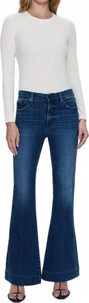 Pistola Denim Kinsley Mid Rise Ultra Flare Jean In Modern Wash