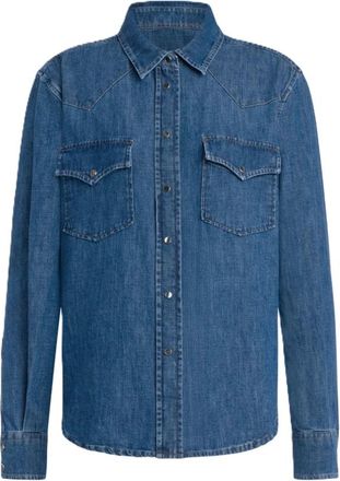 Dondup Donna, Camicette, Blu, S, new