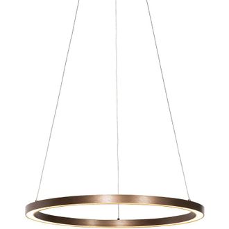 QAZQA Professional Lampada a sospensione girello - Design - Acciaio,Alluminio,Plastico - Bronzo - Tondo (non sostituibile) led Max. 1 x 40 Watt - Qazqa