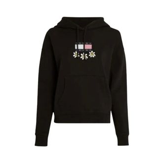 Tommy Hilfiger Dames, Sweatshirts & Hoodies, Zwart, Maat: XL