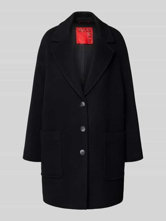 Max & Co. Relaxed Fit Mantel aus Woll-Mix Modell TAROCCO in Black, Gr&ouml;&szlig;e 42