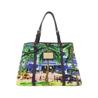 Louis Vuitton Pre-owned Tote Bags, female, Multicolor, Size: ONE SIZE Pre-owned Ivoire Cabas Monogram Shoulder Bag
