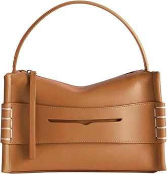 J.W.Anderson Small Leather Loafer Bag With Logo