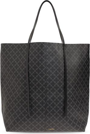 By Malene Birger Abrille Shopper Tas - Dames - Shoppers - Zwart - ONE Size - Leer - Tassen