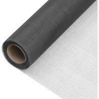 OEM Mosquitera De Fibra De Vidrio Negra De 112 X 1000 Cm - Crezuo