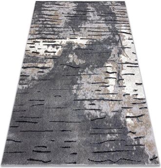 RugsX Rugsx - Alfombra Moderna Cozy 8876 Rio - Structural Dos Niveles De Vell&oacute;n Gris Grey 120x170 Cm