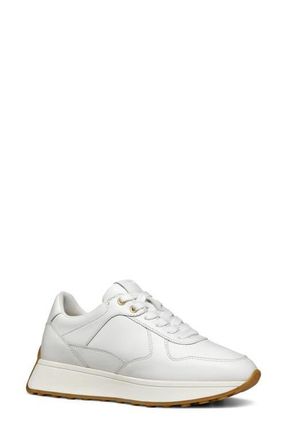 Geox Amabel Sneaker in White at Nordstrom, Size 8Us