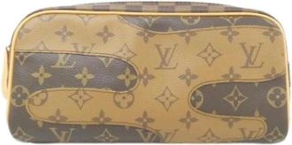 Louis Vuitton Pre-owned Mini Bags, unisex, Brown, Size: ONE SIZE Pre-owned Canvas Mini Bag