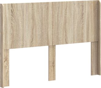 vidaXL Cabecero Roble Sonoma Madera De Ingenier&iacute;a Vidaxl